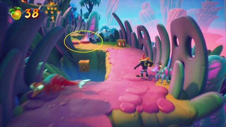 Back to the slippery surface - Crash 4: Crash Landed walkthrough - Bermugulas Orbit, ??? - Crash 4 Guide, Walkthrough