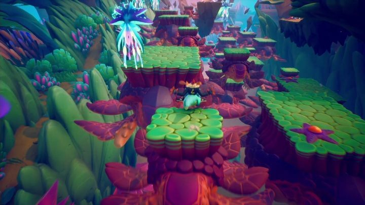 When passing the turtle section, try to always land on the middle part of the shell - Crash 4: Crash Landed walkthrough - Bermugulas Orbit, ??? - Crash 4 Guide, Walkthrough