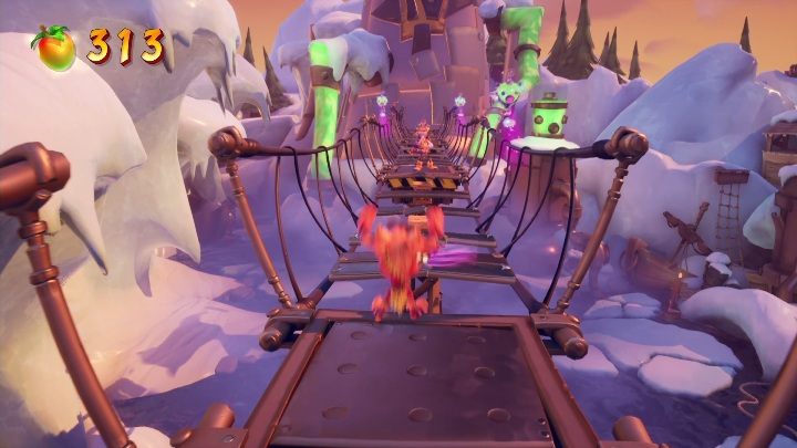 It is one of the harder fragments in the game - Crash 4: Yellow Gem - where to find, location of the diamond - Special Gems - Crash 4 Guide, Walkthrough