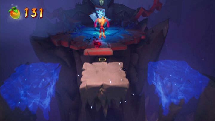 You must complete the level to collect the get the gem into your equipment - Crash 4: Red Gem - where to find, location of the diamond - Special Gems - Crash 4 Guide, Walkthrough