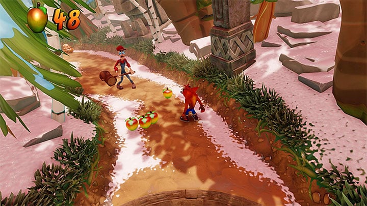 Continue moving forward - Crash Bandicoot N. Sane Trilogy: Diggin It - Crash Bandicoot N. Sane Trilogy: Crash Bandicoot 2 - Alpine Warp Room - Crash Bandicoot N. Sane Trilogy Game Guide