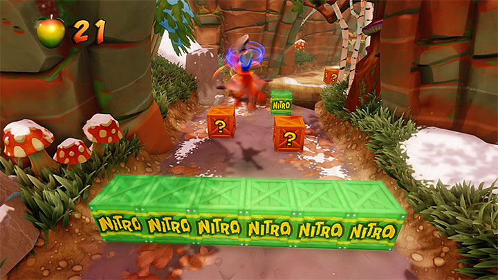 Some beehives are situated in problematic places - Crash Bandicoot N. Sane Trilogy: Bee-Having - Crash Bandicoot N. Sane Trilogy: Crash Bandicoot 2 - Alpine Warp Room - Crash Bandicoot N. Sane Trilogy Game Guide