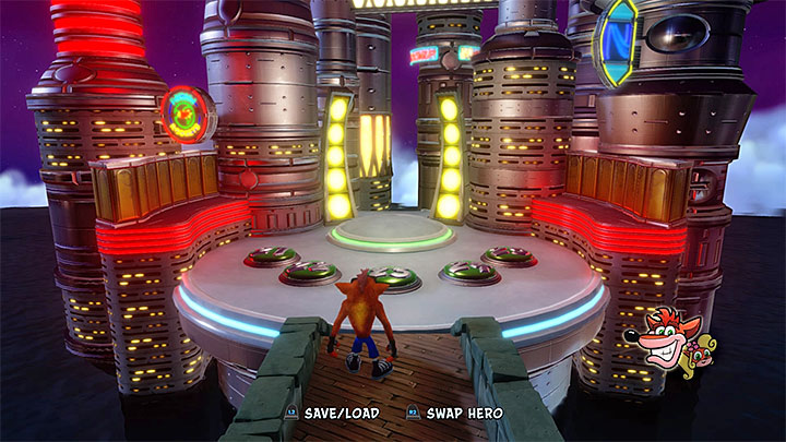 The fifth area with portals - Crash Bandicoot N. Sane Trilogy: Crash Bandicoot 3 - Future location guide - Crash Bandicoot N. Sane Trilogy: Crash Bandicoot 3 - Future location - Crash Bandicoot N. Sane Trilogy Game Guide