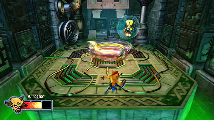 The only thing that is new to the second phase is that the fighting masks will now resemble tornadoes - Crash Bandicoot N. Sane Trilogy: Dr. Neo Cortex (the Final Boss) Boss fights - Crash Bandicoot N. Sane Trilogy: Crash Bandicoot 3 Warped - Crash Bandicoot N. Sane Trilogy Game Guide