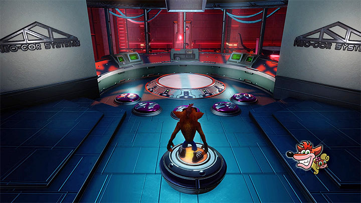 After you have used the abovementioned orange platform, you will warp into a secret room with portals shown in the above screenshot - Crash Bandicoot N. Sane Trilogy: Stages 26-30 - Crash Bandicoot N. Sane Trilogy: Crash Bandicoot 3 - Secret levels - Crash Bandicoot N. Sane Trilogy Game Guide