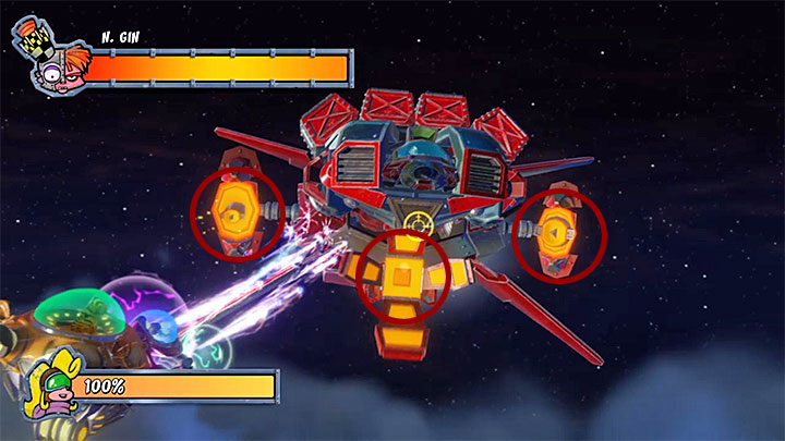 In the second phase, you will have to deprive the mech of as many as seven energy health, where each point corresponds to a single element of the mech - Crash Bandicoot N. Sane Trilogy: Mech Wrecked, Again! - Crash Bandicoot N. Sane Trilogy: Crash Bandicoot 3 Warped trophies - Crash Bandicoot N. Sane Trilogy Game Guide