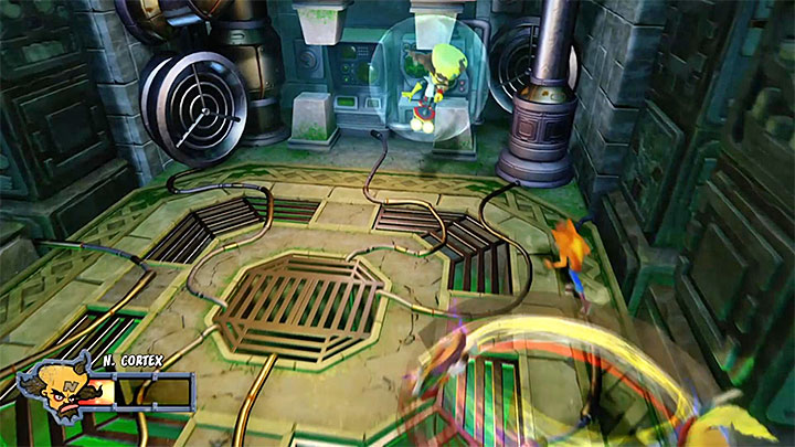 In the final phase of the battle, it is only the behavior of masks that changes - Crash Bandicoot N. Sane Trilogy: Cortex N. Carcerated - Crash Bandicoot N. Sane Trilogy: Crash Bandicoot 3 Warped trophies - Crash Bandicoot N. Sane Trilogy Game Guide