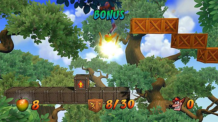 Not far from there, you will find a portal that will take you to a bonus round, and if you collected all Tawnas tokens, you can use it - Crash Bandicoot N. Sane Trilogy: Up the Creek - Crash Bandicoot N. Sane Trilogy: Crash Bandicoot - Wumpa Island - Crash Bandicoot N. Sane Trilogy Game Guide