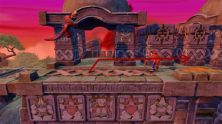The portal leading to the bonus stage is connected to Nitrus Brio - Crash Bandicoot N. Sane Trilogy: The Lost City - Crash Bandicoot N. Sane Trilogy: Crash Bandicoot - Wumpa Island - Crash Bandicoot N. Sane Trilogy Game Guide