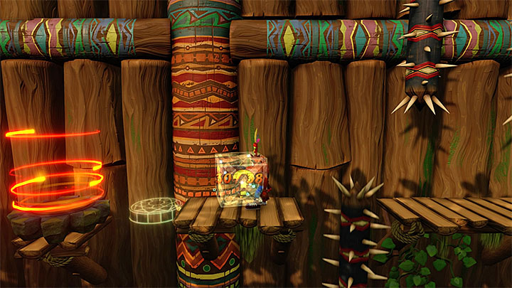 The locals that appear on this and further levels are very troublesome - Crash Bandicoot N. Sane Trilogy: The Great Gate - Crash Bandicoot N. Sane Trilogy: Crash Bandicoot - N. Sanity Island - Crash Bandicoot N. Sane Trilogy Game Guide