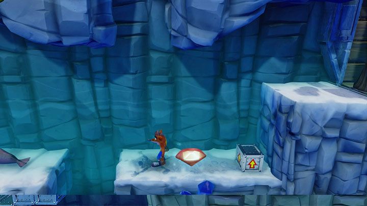 The Red Gem can be obtained in the Snow Go level, BUT you have to unlock the secret portal in the Air Crash stage (see the description of unlocking the Jumping the Jetboard trophy to learn more), first - Crash Bandicoot N. Sane Trilogy: Laser Powered Vengeance - Crash Bandicoot N. Sane Trilogy: Crash Bandicoot 2 Cortex Strikes Back - Crash Bandicoot N. Sane Trilogy Game Guide