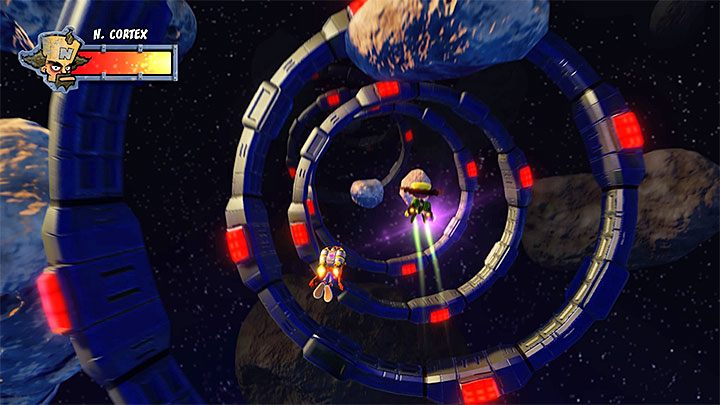 The fight with doctor Neo Cortex resembles a race because he will be constantly running without attacking Crash - Crash Bandicoot N. Sane Trilogy: Cortex N. Adequate - Crash Bandicoot N. Sane Trilogy: Crash Bandicoot 2 Cortex Strikes Back - Crash Bandicoot N. Sane Trilogy Game Guide