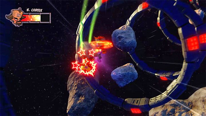 Crash will be slowly approaching the escaping Cortex - Crash Bandicoot N. Sane Trilogy: Cortex N. Adequate - Crash Bandicoot N. Sane Trilogy: Crash Bandicoot 2 Cortex Strikes Back - Crash Bandicoot N. Sane Trilogy Game Guide