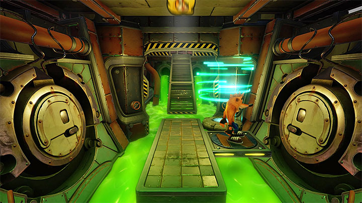 Continue your exploration and eliminate barrel-tossing opponents - Crash Bandicoot N. Sane Trilogy: Toxic Waste - Crash Bandicoot N. Sane Trilogy: Crash Bandicoot - Cortex Island - Crash Bandicoot N. Sane Trilogy Game Guide