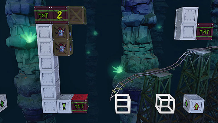 Jump over the birds and reach the portal to the bonus round (the last Nitrus token is right next to it) - Crash Bandicoot N. Sane Trilogy: Slippery Climb - Crash Bandicoot N. Sane Trilogy: Crash Bandicoot - Cortex Island - Crash Bandicoot N. Sane Trilogy Game Guide