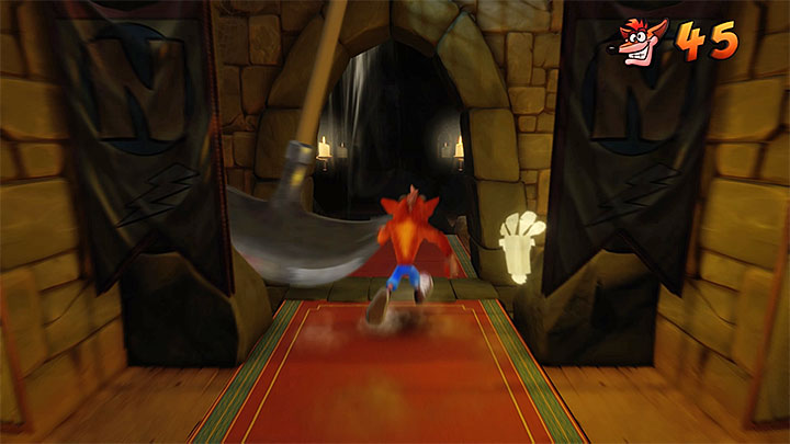 Follow the main corridor, where there are many jumps to take - Crash Bandicoot N. Sane Trilogy: Lights Out - Crash Bandicoot N. Sane Trilogy: Crash Bandicoot - Cortex Island - Crash Bandicoot N. Sane Trilogy Game Guide