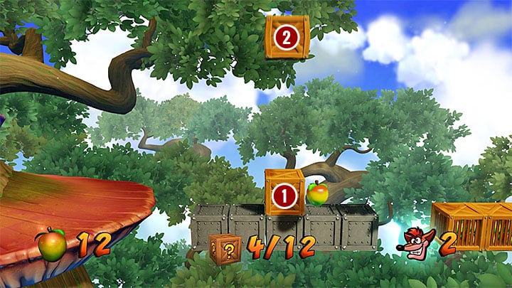 After a few moments you reach a chest with Tawnas third token and a portal that teleports Crash to a bonus round - Crash Bandicoot N. Sane Trilogy: The Lab - Crash Bandicoot N. Sane Trilogy: Crash Bandicoot - Cortex Island - Crash Bandicoot N. Sane Trilogy Game Guide