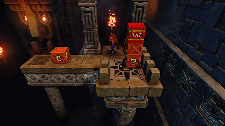 The first token is in one of the chests presented in the picture above - Crash Bandicoot N. Sane Trilogy: Cortexs Terrifying Trial - Crash Bandicoot N. Sane Trilogy: Crash Bandicoot - Crash Bandicoot N. Sane Trilogy Game Guide