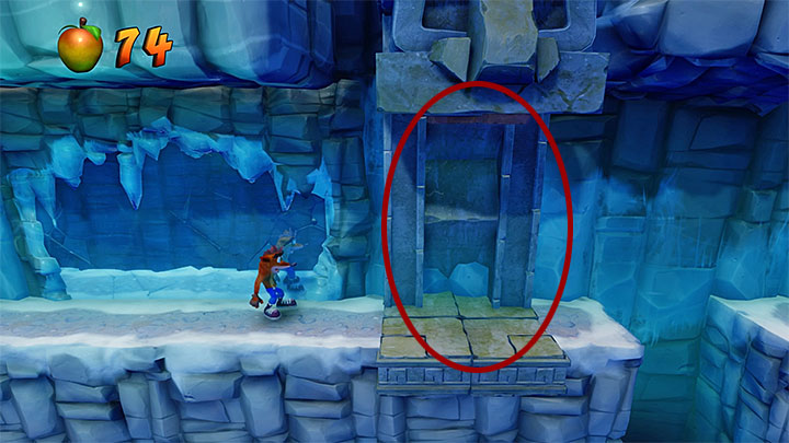 The narrow path ahead is inhabited by seals - Crash Bandicoot N. Sane Trilogy: Snow Go - Crash Bandicoot N. Sane Trilogy: Crash Bandicoot 2 - Jungle Warp Room - Crash Bandicoot N. Sane Trilogy Game Guide