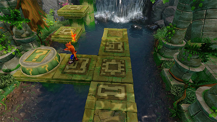 If youve managed to reach the next part of the level, activate the checkpoint and continue moving forward - Crash Bandicoot N. Sane Trilogy: Hang Eight - Crash Bandicoot N. Sane Trilogy: Crash Bandicoot 2 - Jungle Warp Room - Crash Bandicoot N. Sane Trilogy Game Guide