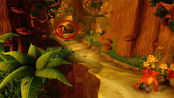 The first encounter with the aforementioned enemy takes place soon after the beginning of the stage - Crash Bandicoot N. Sane Trilogy: The Pits - Crash Bandicoot N. Sane Trilogy: Crash Bandicoot 2 - Jungle Warp Room - Crash Bandicoot N. Sane Trilogy Game Guide