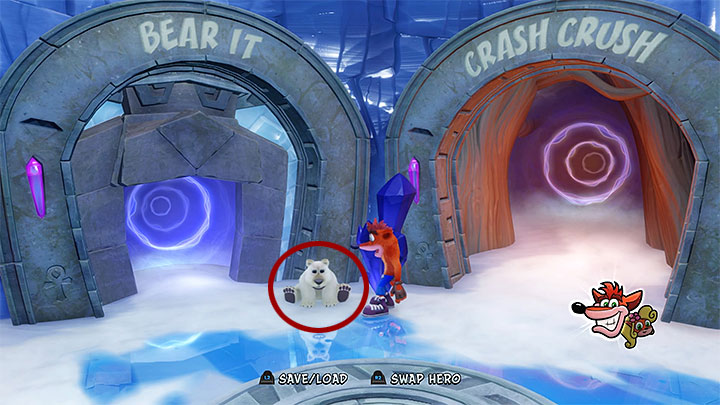 Jump several times onto the cub in the Ice Warp Room - Crash Bandicoot N. Sane Trilogy: Ice Warp Room - Crash Bandicoot N. Sane Trilogy: Crash Bandicoot 2 - Ice Warp Room - Crash Bandicoot N. Sane Trilogy Game Guide