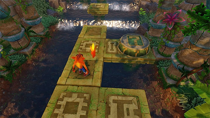 Start this stage once again and this time around, after you reach the first checkpoint, use the jetboard - Crash Bandicoot N. Sane Trilogy: Air Crash - Crash Bandicoot N. Sane Trilogy: Crash Bandicoot 2 - Ice Warp Room - Crash Bandicoot N. Sane Trilogy Game Guide