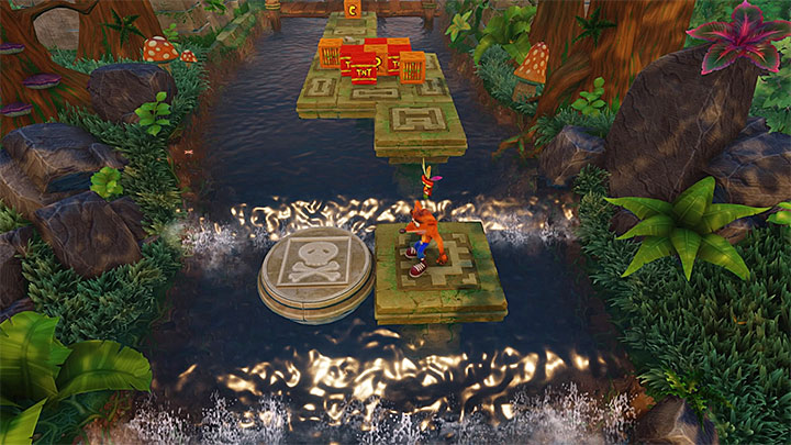 After you have finished the bonus round, head up the river - Crash Bandicoot N. Sane Trilogy: Air Crash - Crash Bandicoot N. Sane Trilogy: Crash Bandicoot 2 - Ice Warp Room - Crash Bandicoot N. Sane Trilogy Game Guide