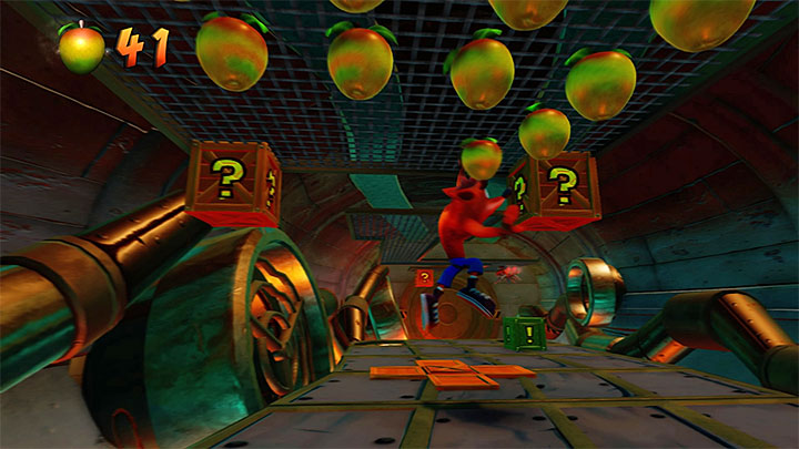 After you reach a new location in the sewers, head towards the upper edge of the screen - Crash Bandicoot N. Sane Trilogy: The Eel Deal - Crash Bandicoot N. Sane Trilogy: Crash Bandicoot 2 - Ice Warp Room - Crash Bandicoot N. Sane Trilogy Game Guide