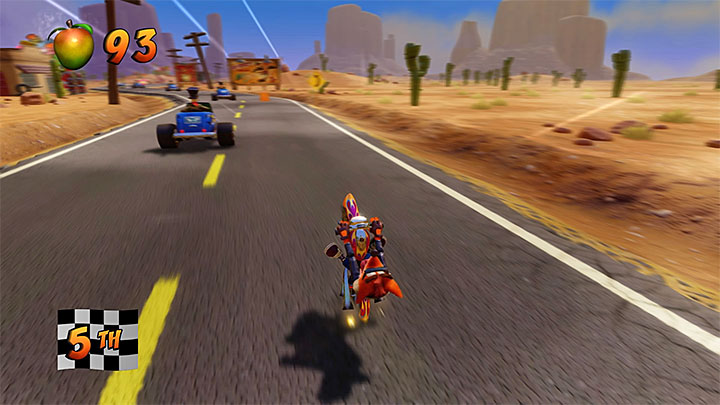 From the very beginning of the stage, keep an eye out for destructible crates in the distance - Crash Bandicoot N. Sane Trilogy: Hog Ride - Crash Bandicoot N. Sane Trilogy: Crash Bandicoot 3 - Arabic location - Crash Bandicoot N. Sane Trilogy Game Guide