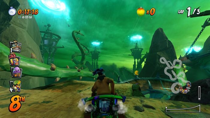 The letter T is on the way and you wont miss it - CTR Mode - Crash Nitro Cart in Crash Team Racing Nitro-Fueled - Game modes - Crash Team Racing Nitro-Fueled Guide