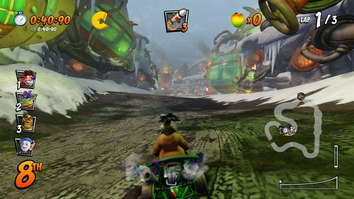 The last letter is in shortcut - CTR Mode - Crash Nitro Cart in Crash Team Racing Nitro-Fueled - Game modes - Crash Team Racing Nitro-Fueled Guide