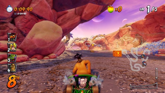 The letter T is quite hard to get - CTR Mode - Crash Nitro Cart in Crash Team Racing Nitro-Fueled - Game modes - Crash Team Racing Nitro-Fueled Guide