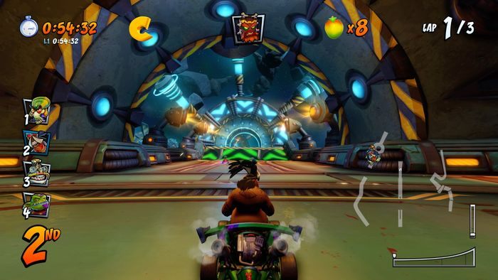 The letters are arranged in the same way as in Turbo Track - CTR Mode - Crash Nitro Cart in Crash Team Racing Nitro-Fueled - Game modes - Crash Team Racing Nitro-Fueled Guide