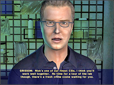 1 - Case 1 - CSI Office - Case 1 - Burning for You - Crime Scene Investigation: Hard Evidence - Game Guide and Walkthrough