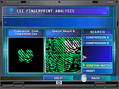 First of all, you will have to ask Doc Robbins to recover the body of the cab driver - Case 1 - part 1 - Case 1 - Burning for You - Crime Scene Investigation: Hard Evidence - Game Guide and Walkthrough