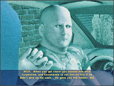 Listen to what Nick has to say to you - Case 1 - final - Case 1 - Burning for You - Crime Scene Investigation: Hard Evidence - Game Guide and Walkthrough