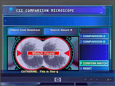 Your next step is the lab computer - Case 2 - part 1 - Case 2 - Double Down - Crime Scene Investigation: Hard Evidence - Game Guide and Walkthrough