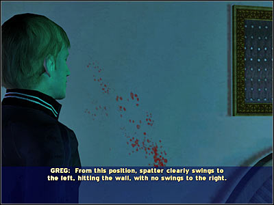 You will have to perform only one action here - Case 4 - part 9 - Case 4 - In Your Eyes - Crime Scene Investigation: Hard Evidence - Game Guide and Walkthrough