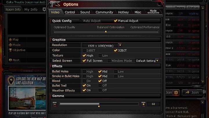 Correct graphics settings are just as important as correct mouse settings - How to configure graphics and sound settings in CrossFire? | Configuration - Configuration - CrossFire Game Guide