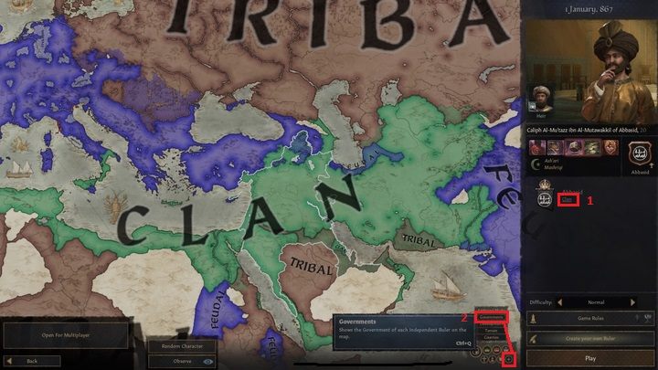Another important issue is information about the political system - Crusader Kings 3: Ruler selection - Basics - Crusader Kings 3 Guide