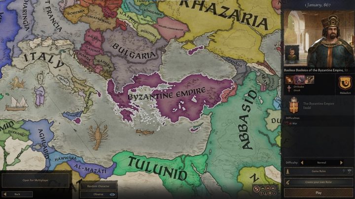 Playing as a major power can turn out to be quite a challenge for novice players. - Crusader Kings 3: Ruler selection - Basics - Crusader Kings 3 Guide