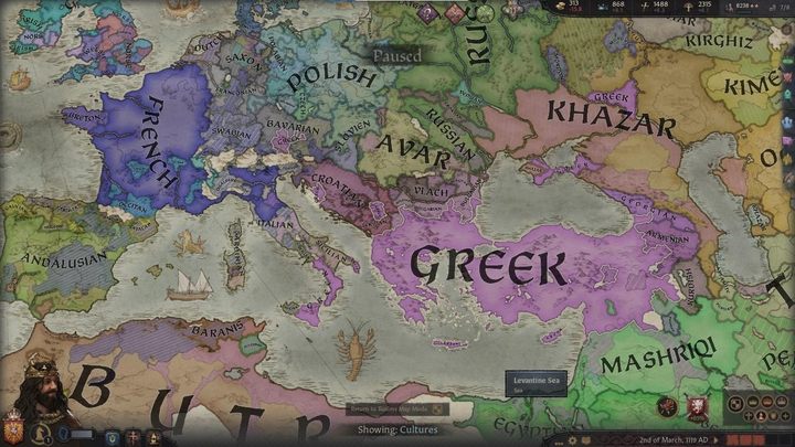 Cultures mode - Crusader Kings 3: Map modes - Basics - Crusader Kings 3 Guide