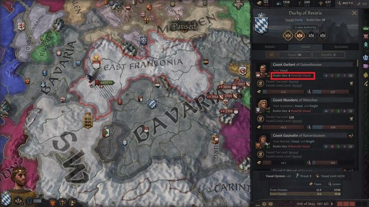 This influence your interactions with vassals, as these are only possible with vassals under your direct command - Crusader Kings 3: Vassals - Kingdom management - Crusader Kings 3 Guide