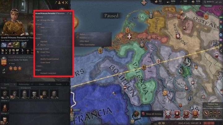 You can also interact with vassals using a dialog window - Crusader Kings 3: Vassals - Kingdom management - Crusader Kings 3 Guide