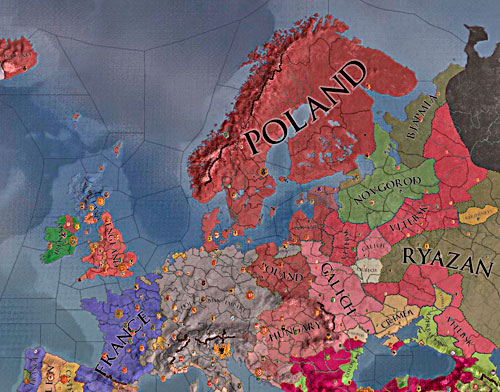 Big number of lands doesnt mean big income. Far more important is a managing your lands. - Basics - Economy - Crusader Kings II - Game Guide and Walkthrough