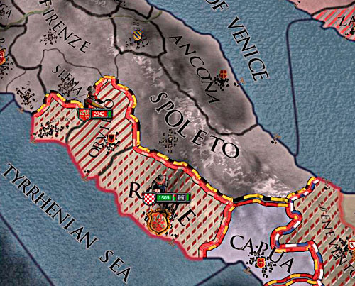 Vatican is rich, so that they can afford expensive mercenaries. - Antipope - Religion - Crusader Kings II - Game Guide and Walkthrough