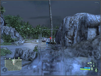 Now you should consider moving forward - Crysis: Mission 1, Contact - part 2, walkthrough - Mission 1 - Contact - Crysis Game Guide