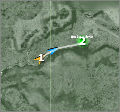 Map legend - Crysis: Mission 2, Recovery - part 1, walkthrough - Mission 2 - Recovery - Crysis Game Guide