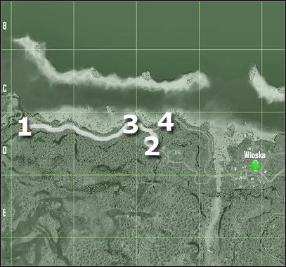 Map legend - Crysis: Mission 2, Recovery - part 2, walkthrough - Mission 2 - Recovery - Crysis Game Guide